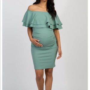 Pink Blush Maternity Dress